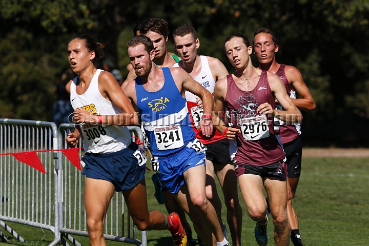 2015SIxcCollege-130.JPG - 2015 Stanford Cross Country Invitational, September 26, Stanford Golf Course, Stanford, California.